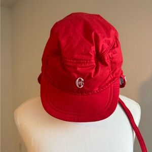 Vintage Red Conte of Florence Puffer Hat